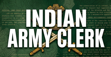 INDIAN ARMY CLERK